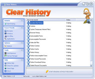 Clear History screenshot